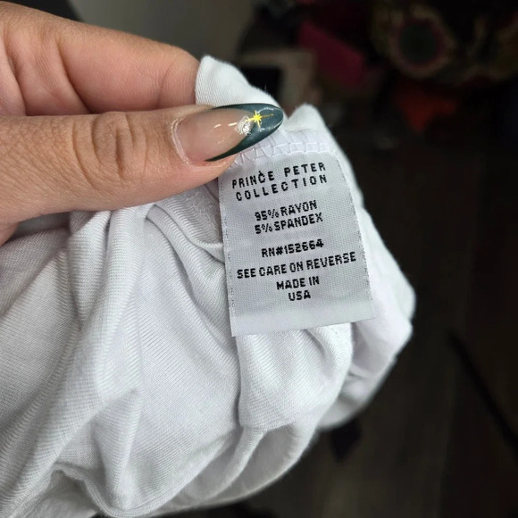 Prince Peter Collection White Summer Days Tank - Picture 2 of 4